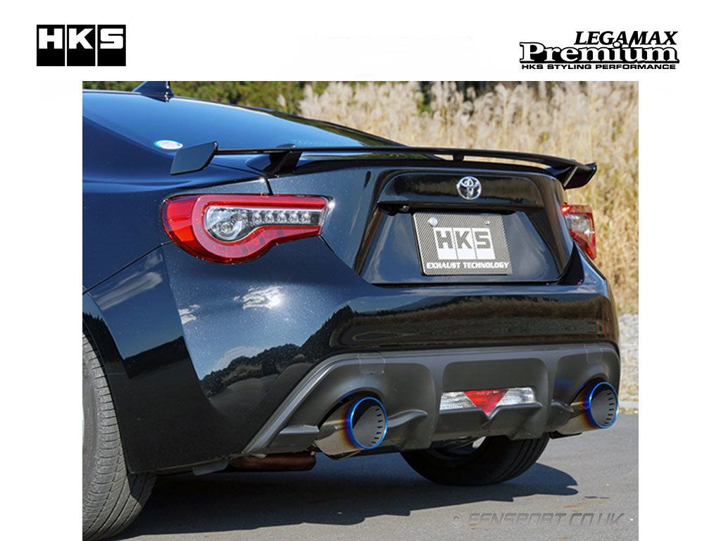 HKS Legamax Premium Exhaust Titan - Rear Silencer Only - GT86