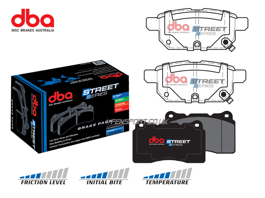 Brake Pads - Rear - DBA Street Series - Swift Sport ZC32S, ZC33S