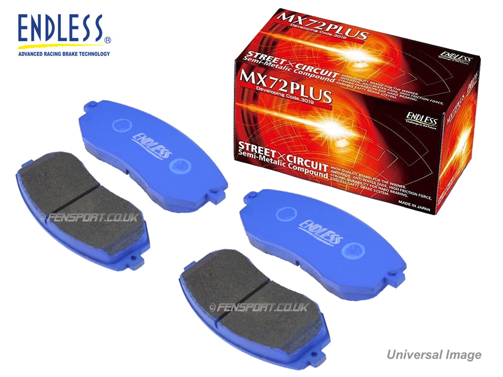 Brake Pads - Rear - Endless MX72-PLUS - GR Yaris – Fensport Brake Pads - Rear - Endless MX72-PLUS - GR Yaris – Fensport