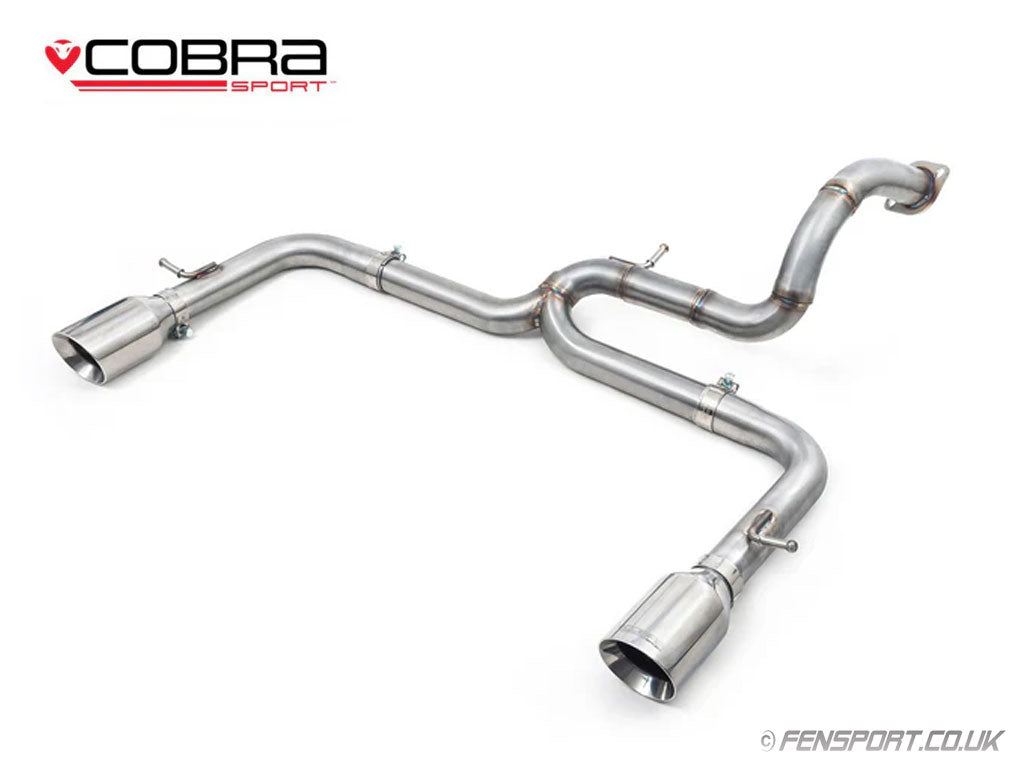 Cobra Exhaust System - Venom - Rear Axle Back - Swift Sport ZC33S
