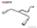 Cobra Exhaust System - Venom - Rear Axle Back - Swift Sport ZC33S