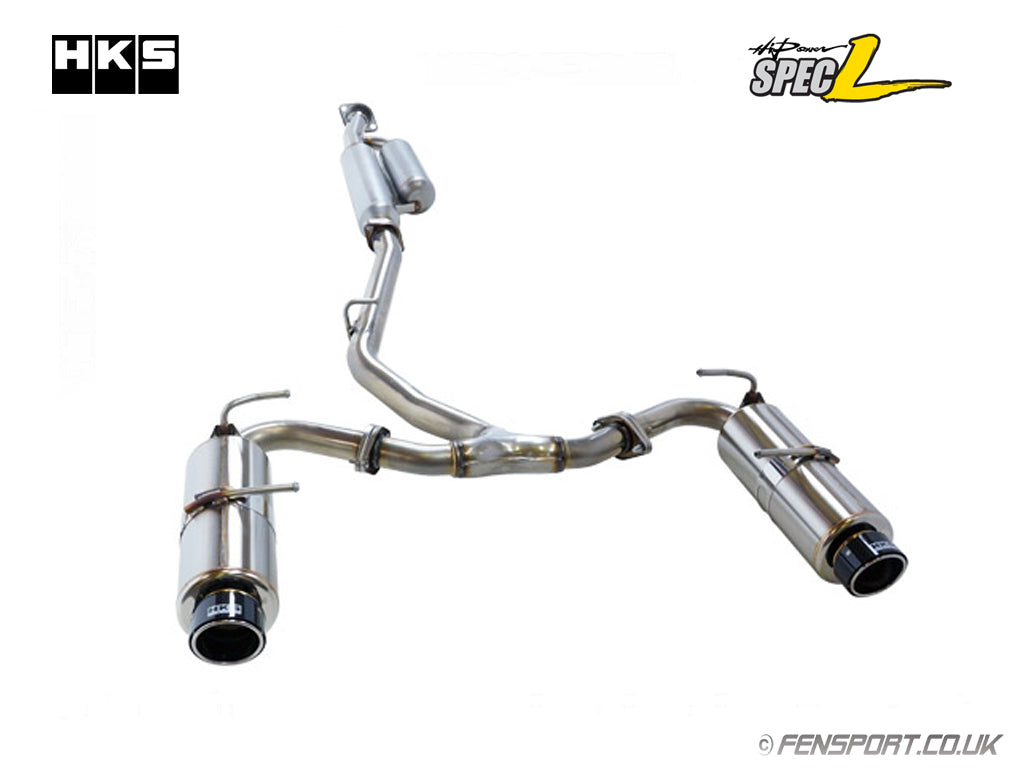 HKS Exhaust System - High Power Spec L II - Carbon or Titanium