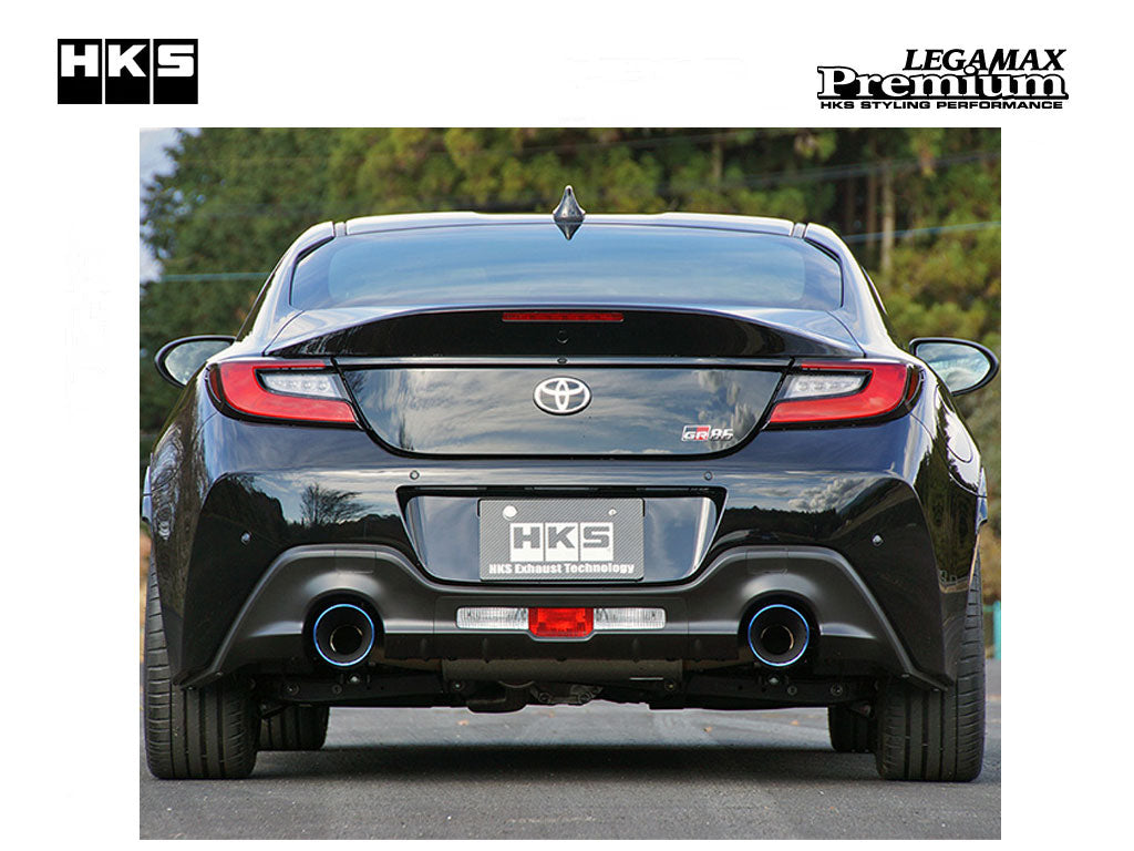 HKS Legamax Premium Exhaust - Rear Silencer - GR86 – Fensport