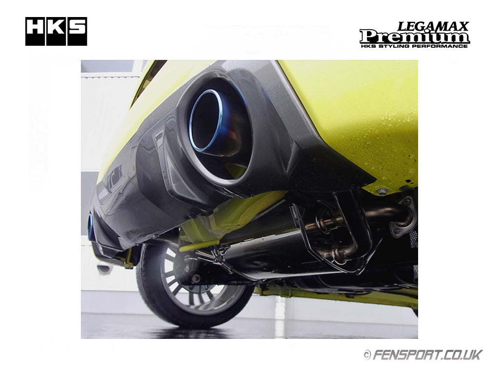 HKS Legamax Premium Exhaust - 3 Piece System - Swift Sport ZC32S