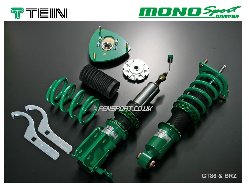 TEIN モノスポーツ 86 BRZ ZN6 Coilover Kit - Tein Mono Sport - GR86, GT86 & BRZ – Fensport