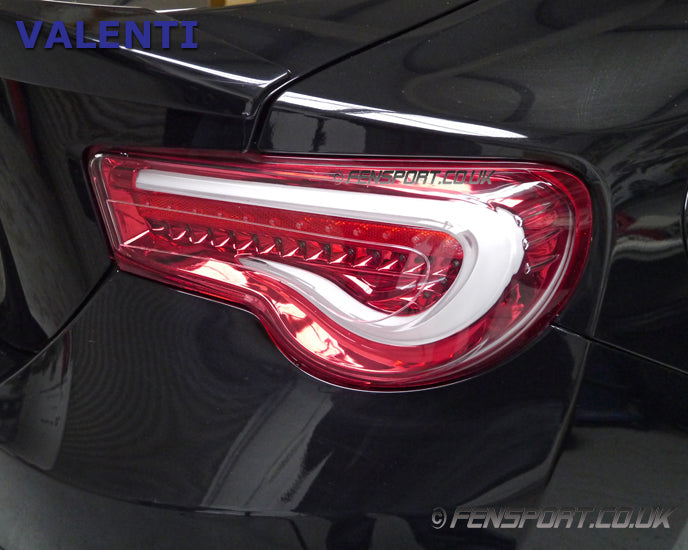 opretholde Langt væk Begrænse Valenti - LED Tail Lights - V2 Sequential - Clear Red - GT86 & BRZ