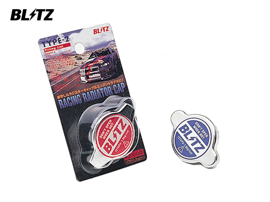 Blitz High Pressure Radiator Cap Type Red