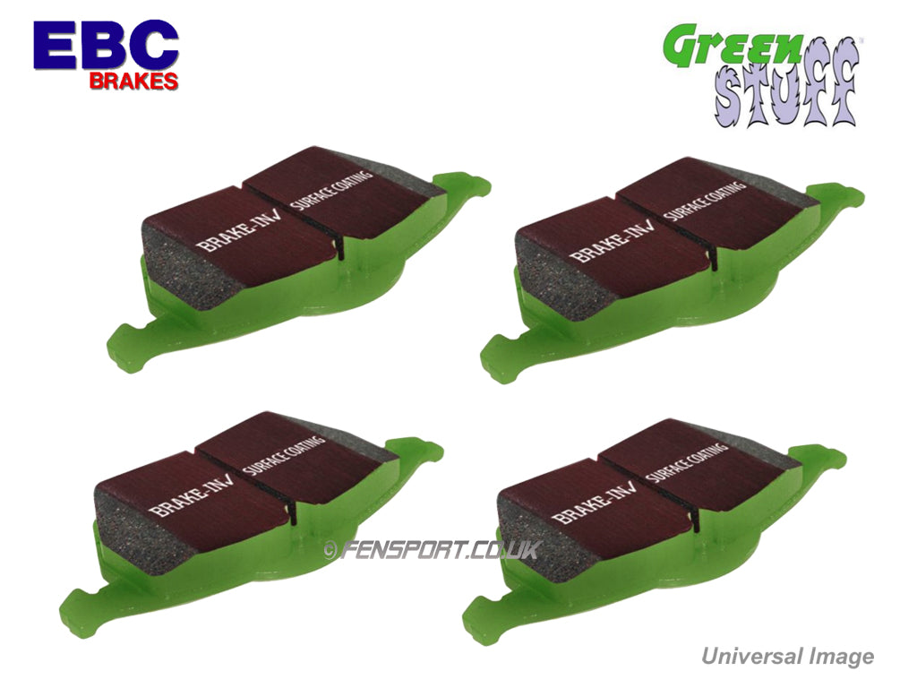 EBC Greenstuff Front Brake Pads | 12+ Ford Focus 2.0 Turbo ST