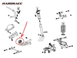 Hardrace - Rear - Trailing Arm Bushes - Pillow Ball - GR Yaris