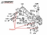 VVT - Oil Control Valve - Ring Back Up - FA20 - GT86 & BRZ