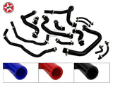 Radiator Coolant Silicone Hose Kit - Stoney Racing - MR2 MK1 AW11 - Various Colours
