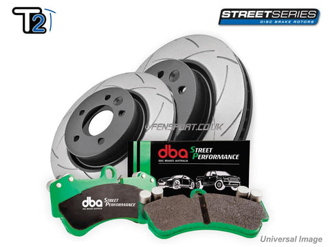 Brake Disc & Pad Kit - Front - Brembo Caliper - Brake Disc & Pad Kit - Rear - DBA T2 - GT86 Performance Pack