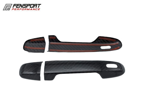 Carbon Fiber Outer Door Handle Covers - GT86 & BRZ