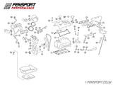 Cylinder Head Gasket Kit - GR Yaris G16E-GTS - diagram