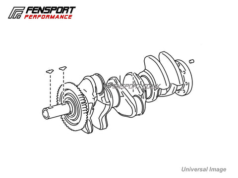 Crankshaft - GR Yaris G16E-GTS - 13401-18010