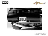 HKS Hi Power 409 Exhaust System - 200SX S14 - installed