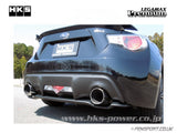 HKS Legamax Premium Exhaust - Rear Silencer Only - GT86 & BRZ