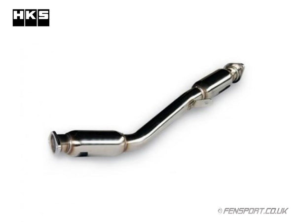 HKS Stainless Front Pipe - No Cat - GT86 & BRZ – Fensport Performance