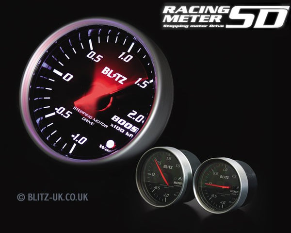 Blitz Racing Meter SD Vacuum Gauge - 60mm - 19562 – Fensport