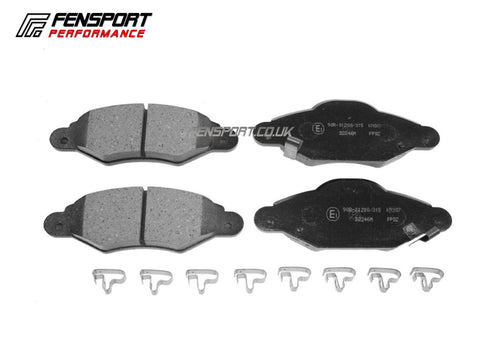 Brake Pads - Front - Yaris SCP12 (For cars with Rear Drum Brakes)