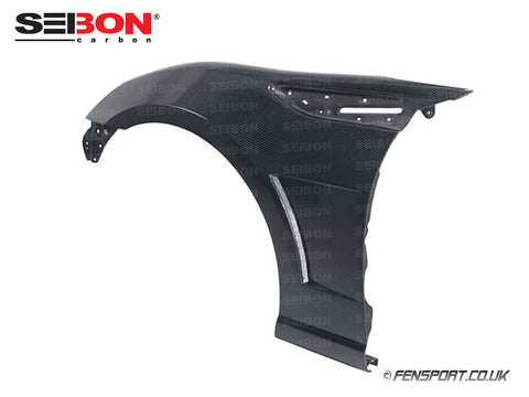Seibon Carbon Fibre Front Wings - 10mm Wider - Pair - GT86 & BRZ