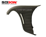 Seibon Carbon Fibre Front Wings - TV Style - Pair - Supra JZA80