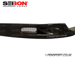 Seibon Carbon Fibre Front Lower Lip Spoiler - TJ Style - Supra JZA80