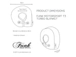 Turbo Blanket Jacket - Funk Motorsport - T3 - Titanium Weave