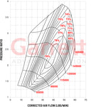 Turbocharger - Garrett G25-660 - Reverse Rotation - 0.72 A/R