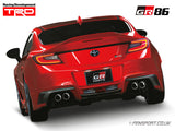 TRD GR full car rear view GR86