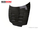 Seibon Carbon Fibre Bonnet - TS Style - Supra JZA80