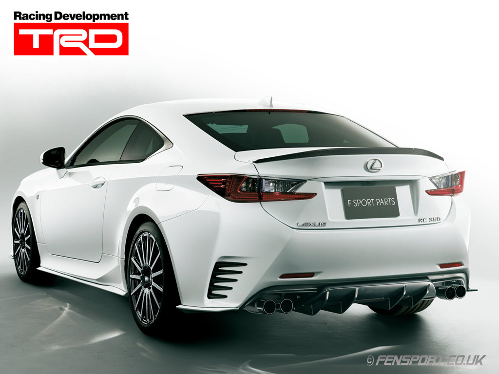 TRD Rear Diffuser - Various Colours - Lexus RC200t & RC300h – Fensport ...