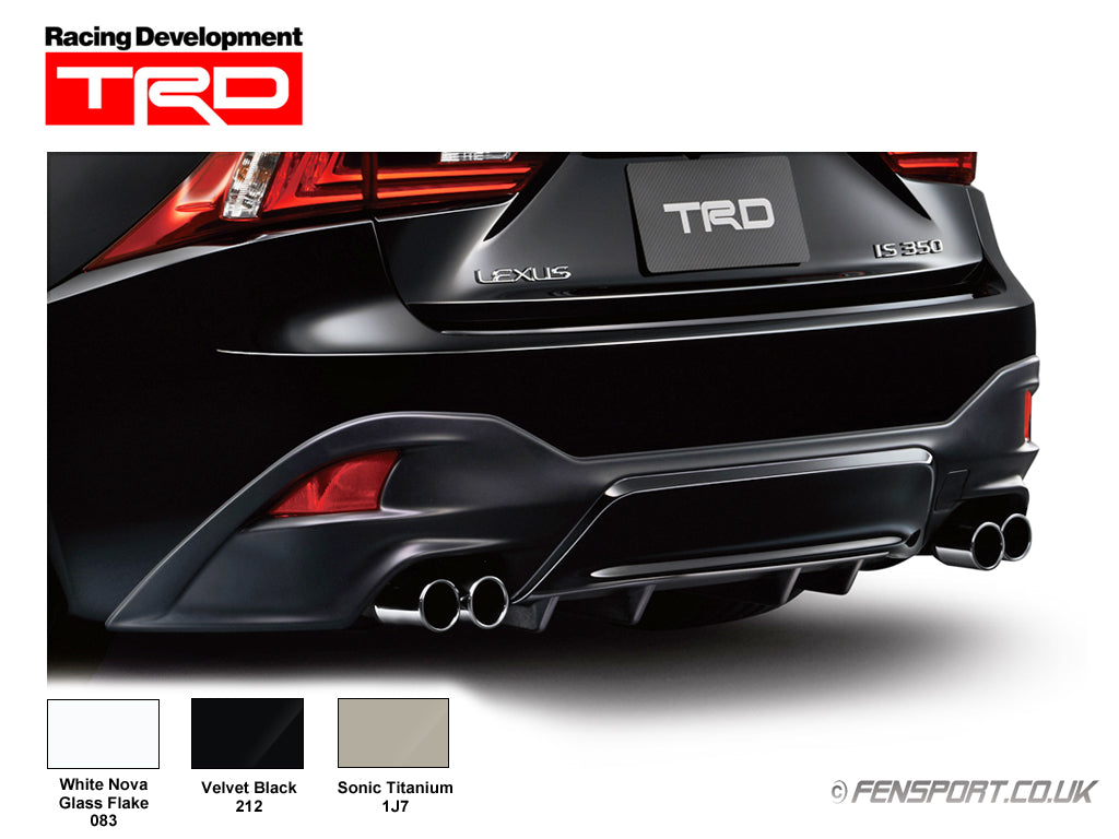 TRD Rear Diffuser - Various Colours - IS200t, IS250 GSE30, IS300h ...