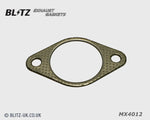 Blitz Exhaust Gasket -MX4012 - 72mm Bore - 2 bolt fixing 13.3mm x 110mm centres