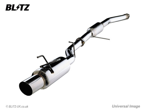 Blitz NUR Spec R Exhaust System - MS3010 - Impreza GC8 & GF8