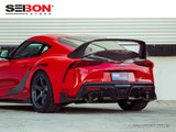 Seibon Carbon Fibre Rear Spoiler - MB Style - GR Supra A90