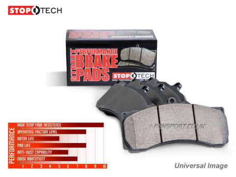 Brake Pads - Front - Stoptech - Celica 140 08/02>  &  All 190 Models
