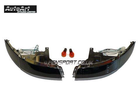 Sw20 Front Indicators Front Indicator Light Kit - MR Black - MR2 MK2 SW20 – Fensport Performance