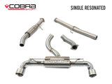 Cobra Exhaust System - Cat Back - GR Yaris - single resonated