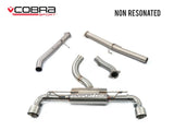 Cobra Exhaust System - Cat Back - GR Yaris - non resonated