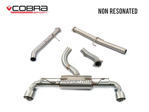 Cobra Exhaust System - Cat Back - GR Yaris - non resonated