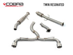 Cobra Exhaust System - Venom - Cat Back - GR Yaris