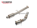 Cobra Exhaust Downpipe Front Pipe - Cat & GPF Delete Pipe - GR Yaris