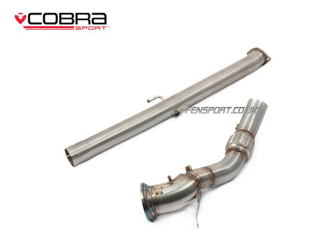 Cobra Exhaust Downpipe Front Pipe - Cat & GPF Delete Pipe - GR Yaris