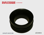 Blitz Air Filter Adaptor - 80mm Plastic - C3 Core - ZZ2001