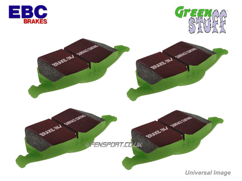 Brake Pads - Front - EBC Greenstuff - IS200d, IS220d, IS250, IS300h