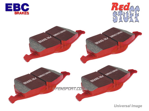 Brake Pads - Front - EBC Redstuff - Celica ST162, ST182 & GT4 ST185 Single Piston