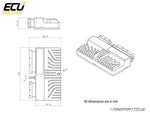 Ecu Master Black Ecu - dimensions