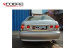 Cobra Exhaust System - Non Res - 4" Inverted Baffled - Polished Tails - Lexus IS200