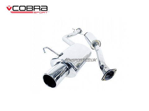 Cobra Exhaust System - Resonated - 4" Jap Style - Polished Tails - Lexus IS200